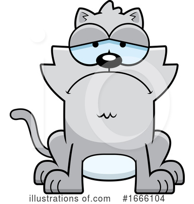 Royalty-Free (RF) Cat Clipart Illustration by Cory Thoman - Stock Sample #1666104