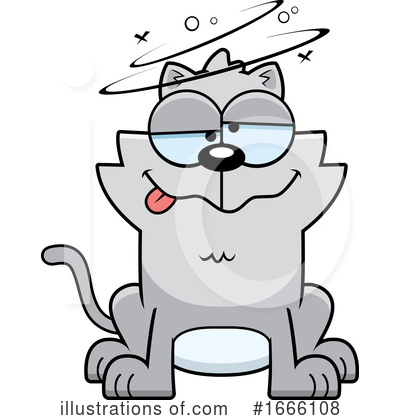 Royalty-Free (RF) Cat Clipart Illustration by Cory Thoman - Stock Sample #1666108