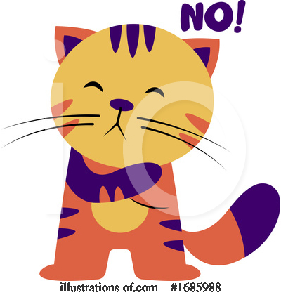 Royalty-Free (RF) Cat Clipart Illustration by Morphart Creations - Stock Sample #1685988