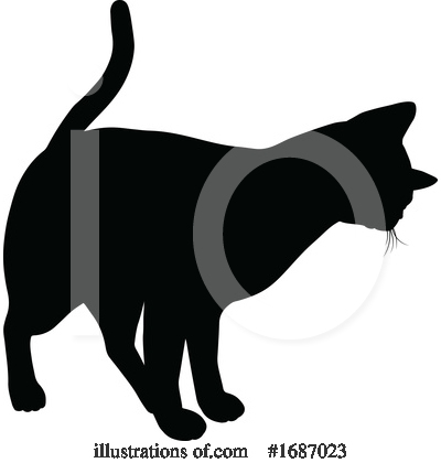 Royalty-Free (RF) Cat Clipart Illustration by AtStockIllustration - Stock Sample #1687023