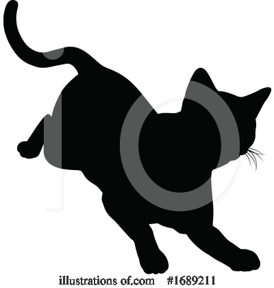 Royalty-Free (RF) Cat Clipart Illustration by AtStockIllustration - Stock Sample #1689211