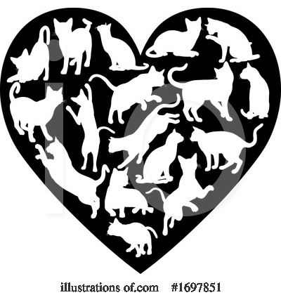 Royalty-Free (RF) Cat Clipart Illustration by AtStockIllustration - Stock Sample #1697851