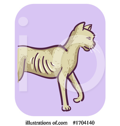 Royalty-Free (RF) Cat Clipart Illustration by BNP Design Studio - Stock Sample #1704140