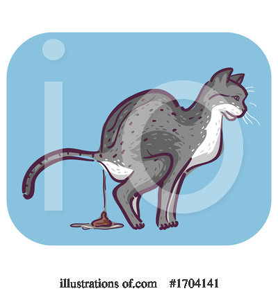Royalty-Free (RF) Cat Clipart Illustration by BNP Design Studio - Stock Sample #1704141