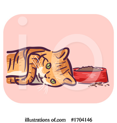 Royalty-Free (RF) Cat Clipart Illustration by BNP Design Studio - Stock Sample #1704146