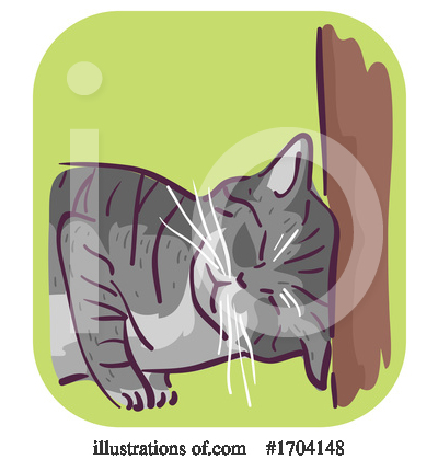 Royalty-Free (RF) Cat Clipart Illustration by BNP Design Studio - Stock Sample #1704148