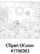 Cat Clipart #1706263 by Alex Bannykh