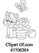 Cat Clipart #1706264 by Alex Bannykh