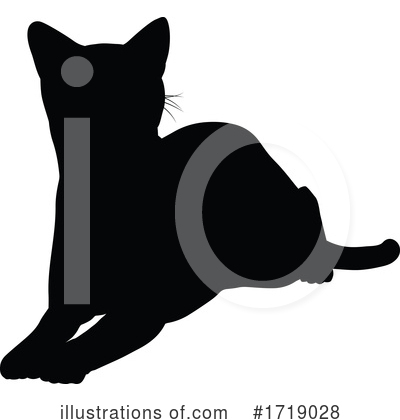 Royalty-Free (RF) Cat Clipart Illustration by AtStockIllustration - Stock Sample #1719028