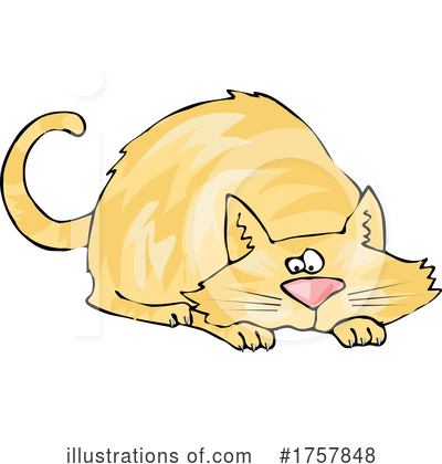 Royalty-Free (RF) Cat Clipart Illustration by djart - Stock Sample #1757848