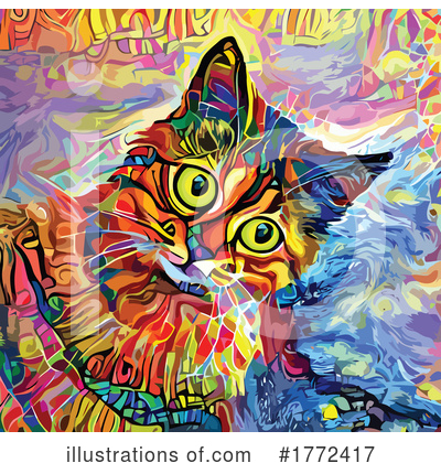 Royalty-Free (RF) Cat Clipart Illustration by Prawny - Stock Sample #1772417