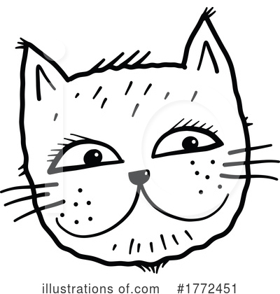 Royalty-Free (RF) Cat Clipart Illustration by Prawny - Stock Sample #1772451