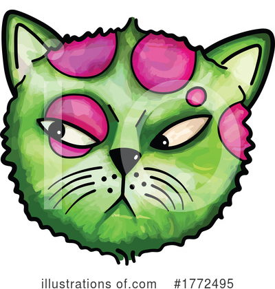 Royalty-Free (RF) Cat Clipart Illustration by Prawny - Stock Sample #1772495