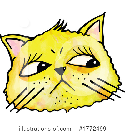 Royalty-Free (RF) Cat Clipart Illustration by Prawny - Stock Sample #1772499