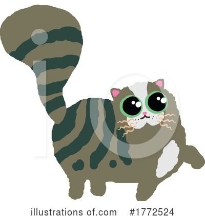 Royalty-Free (RF) Cat Clipart Illustration by Prawny - Stock Sample #1772524