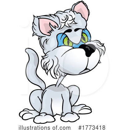 Royalty-Free (RF) Cat Clipart Illustration by dero - Stock Sample #1773418