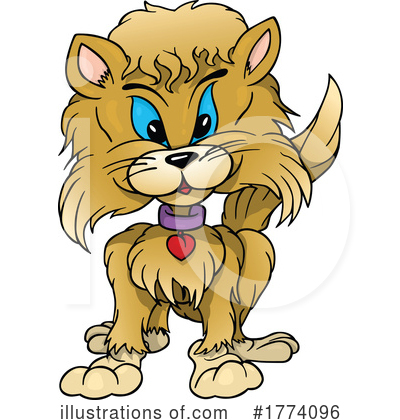 Royalty-Free (RF) Cat Clipart Illustration by dero - Stock Sample #1774096