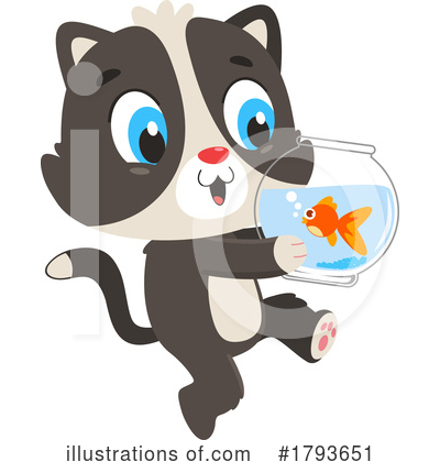 Goldfish Clipart #1793651 by Hit Toon