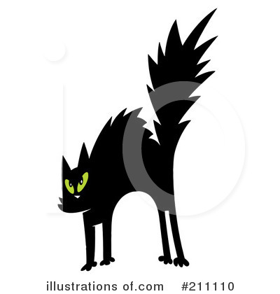 Black Cats Clipart #211110 by Hit Toon