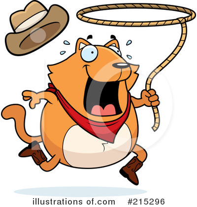 Royalty-Free (RF) Cat Clipart Illustration by Cory Thoman - Stock Sample #215296