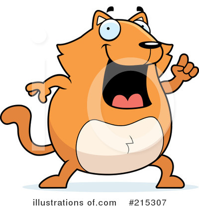 Royalty-Free (RF) Cat Clipart Illustration by Cory Thoman - Stock Sample #215307
