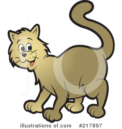 Royalty-Free (RF) Cat Clipart Illustration by Lal Perera - Stock Sample #217897