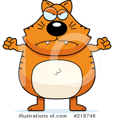 Royalty-Free (RF) Cat Clipart Illustration by Cory Thoman - Stock Sample #218746