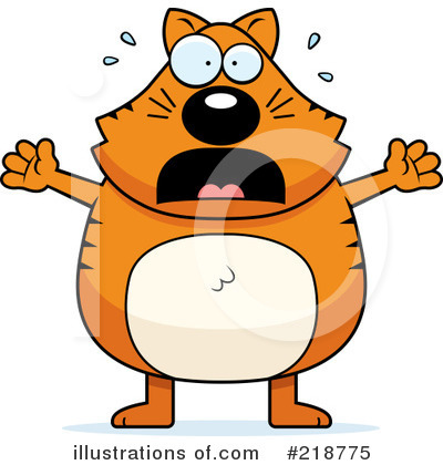 Royalty-Free (RF) Cat Clipart Illustration by Cory Thoman - Stock Sample #218775