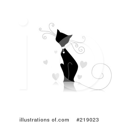 Royalty-Free (RF) Cat Clipart Illustration by BNP Design Studio - Stock Sample #219023