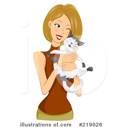 Royalty-Free (RF) Cat Clipart Illustration by BNP Design Studio - Stock Sample #219026