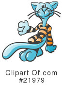 Cat Clipart #21979 by Leo Blanchette