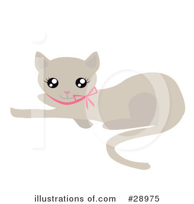 Royalty-Free (RF) Cat Clipart Illustration by Melisende Vector - Stock Sample #28975
