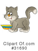 Cat Clipart #31690 by Alex Bannykh