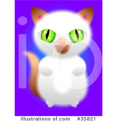 Royalty-Free (RF) Cat Clipart Illustration by Prawny - Stock Sample #35821
