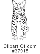 Cat Clipart #37915 by David Rey