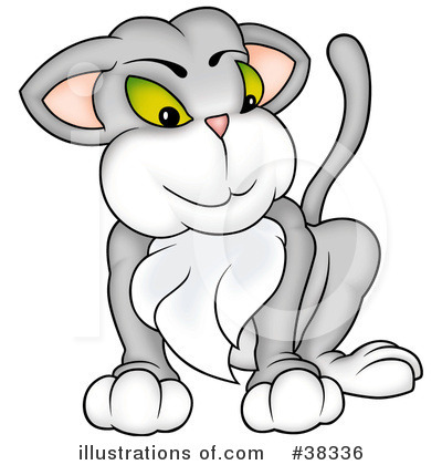 Royalty-Free (RF) Cat Clipart Illustration by dero - Stock Sample #38336