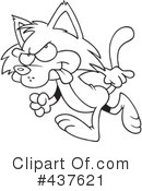 Cat Clipart #437621 by toonaday