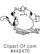 Cat Clipart #442470 by toonaday