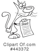 Cat Clipart #443372 by toonaday