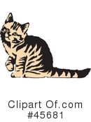 Cat Clipart #45681 by pauloribau