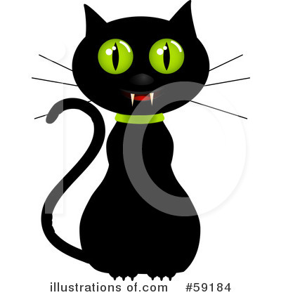 Royalty-Free (RF) Cat Clipart Illustration by elaineitalia - Stock Sample #59184