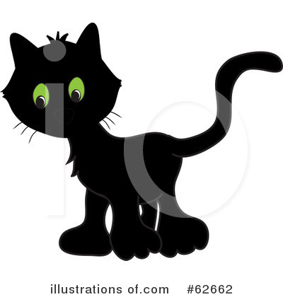 Royalty-Free (RF) Cat Clipart Illustration by Pams Clipart - Stock Sample #62662