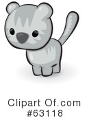 Cat Clipart #63118 by Leo Blanchette