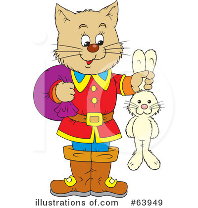 Royalty-Free (RF) Cat Clipart Illustration by Alex Bannykh - Stock Sample #63949