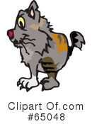 Cat Clipart #65048 by Dennis Holmes Designs