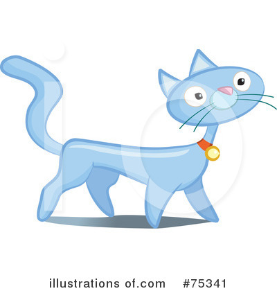 Royalty-Free (RF) Cat Clipart Illustration by Frisko - Stock Sample #75341