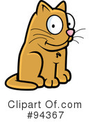 Cat Clipart #94367 by Cory Thoman