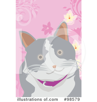Royalty-Free (RF) Cat Clipart Illustration by mayawizard101 - Stock Sample #98579