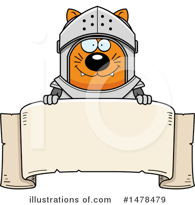Royalty-Free (RF) Cat Knight Clipart Illustration by Cory Thoman - Stock Sample #1478479