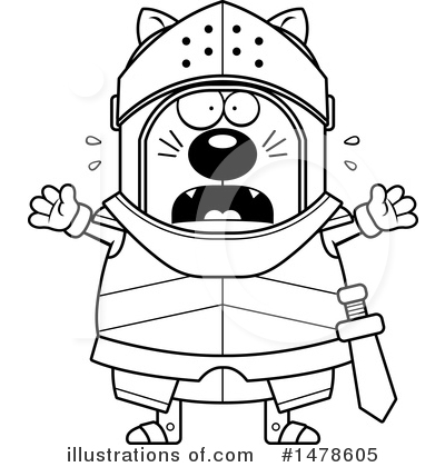 Royalty-Free (RF) Cat Knight Clipart Illustration by Cory Thoman - Stock Sample #1478605